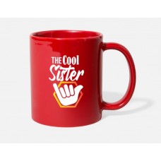 The Cool Sister Red Mugs